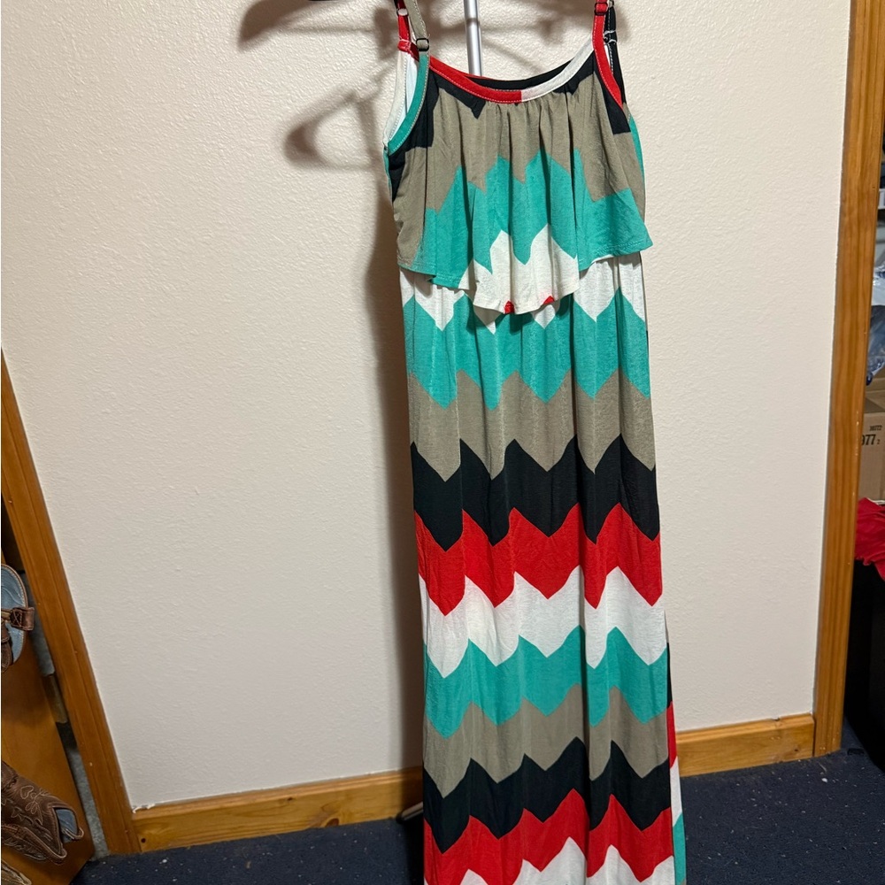 Rue21 Multicolor Chevron‎ Dress